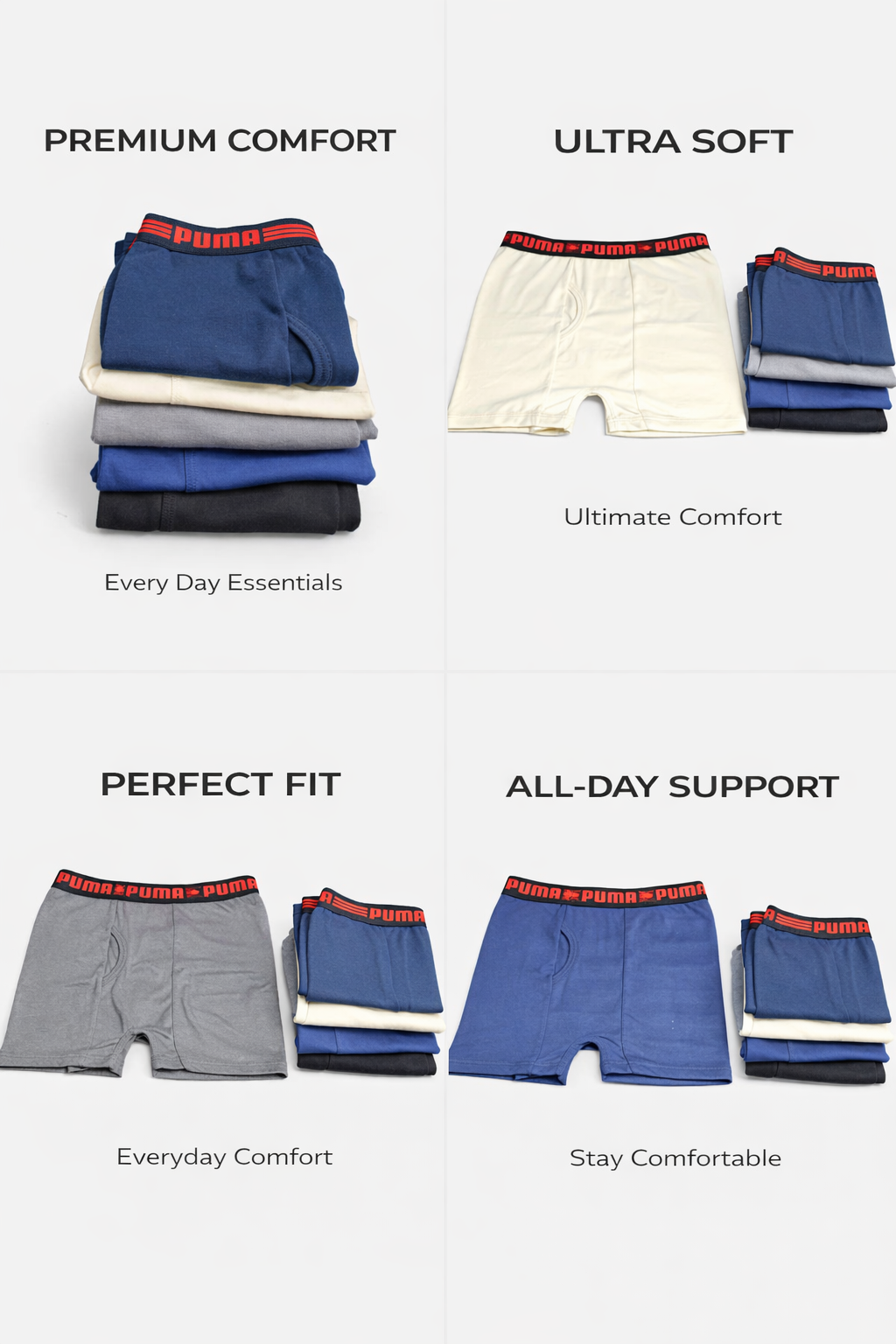 Premium Boxers Pack of Five