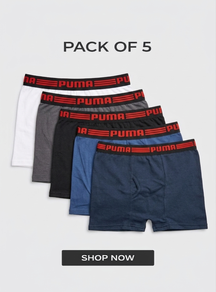 Premium Boxers Pack of Five