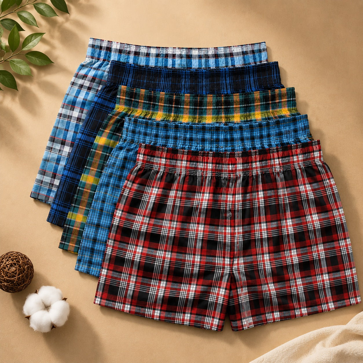 Premium Boxers Pack of Five